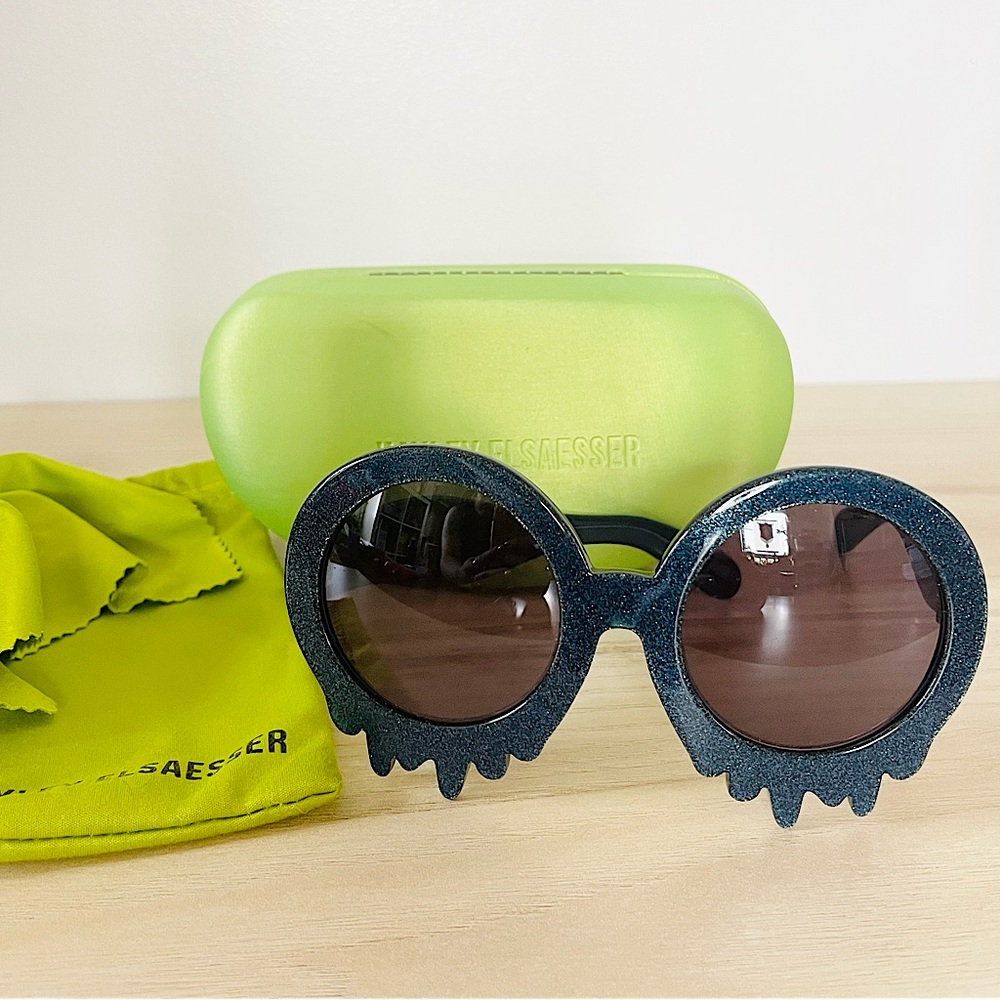 Hayley Elsaesser Slime Sunglasses